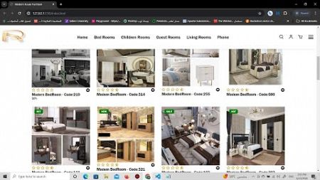 E-commerce Website Design for Furniture Store