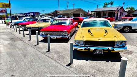 Classic American Muscle Car Lot Inventory 6/24/24 Maple Motors Update Rides USA American Hot Rods