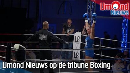 IJmond Nieuws op de tribune Boxing