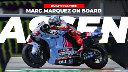 Marc Marquez Assen Practice On Board - Update MotoGP 2024 On Board