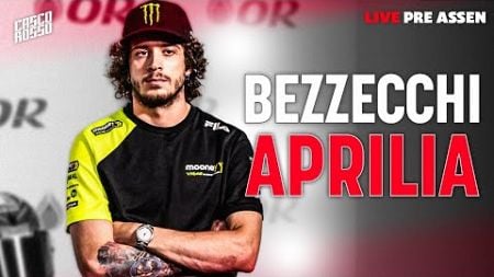 BEZZECCHI in APRILIA: Parliamo Insieme Di Mercato MotoGP! - LIVE