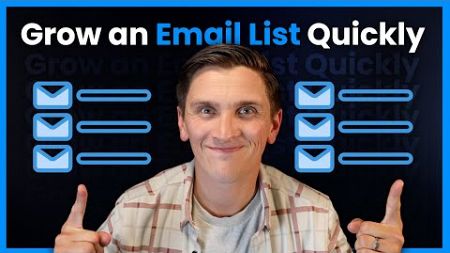 How to Grow a Large Email List Quickly | Proven Strategy for Rapid Email Growth | 0-77k