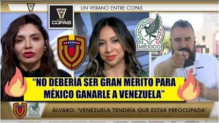 COPA AMÉRICA. Álvaro sentenció: VENEZUELA tendría que estar PREOCUPADA ante MÉXICO | Entre Copas