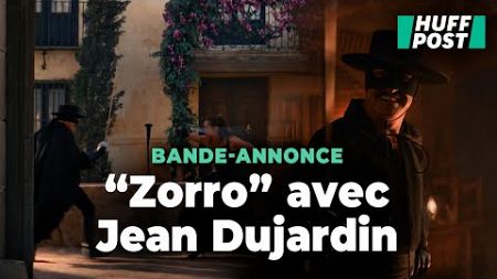 Le teaser de Jean Dujardin dans la peau (et le masque) de Zorro annonce une série pleine d&#39;humour
