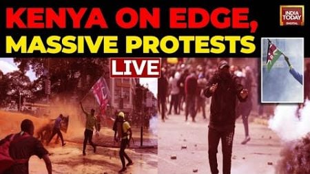 Kenya Protest LIVE | Anti-Tax Protesters Break Into Kenya Parliament Building | Kenya Riots