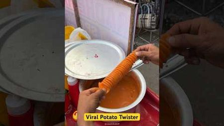 Potato Twister at Law Garden Ahmedabad , Gujarat