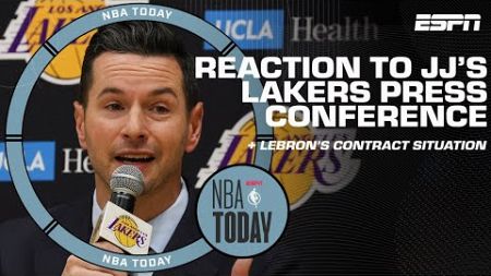 Takeaways from JJ Redick’s Lakers press conference + How will he evolve the Lakers? | NBA Today