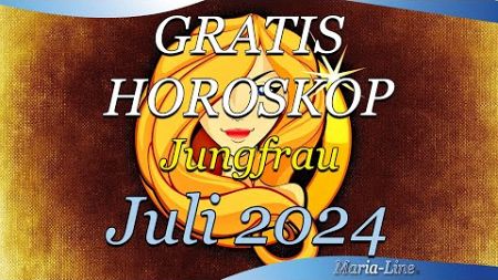 ❤️ Jungfrau #Horoskop für Juli 2024! Liebe, Beruf, Gesundheit &amp; Spirituelles! Monatshoroskop