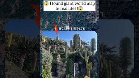 😱 I found giant world map video in real estate 📌 #youtubeshorts#shortsfeed#maps#alexearth📌😱