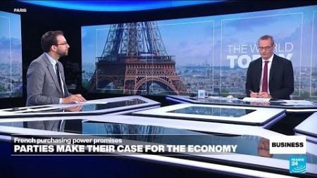 France&#39;s major parties trade barbs over economy in TV debate • FRANCE 24 English