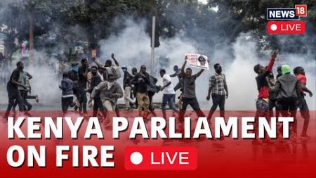 Kenya Protest LIVE | Anti-Tax Protesters Break Into Kenya Parliament Building | Kenya Riots | N18G