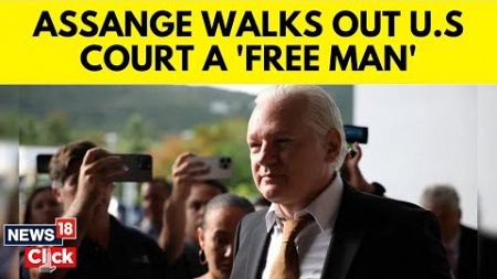 Julian Assange Latest | WikiLeaks Founder Pleads Guilty To US Espionage Charge | N18G