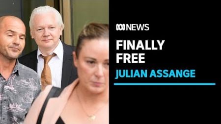 Julian Assange heads to Australia a free man after plea deal with the US | ABC News