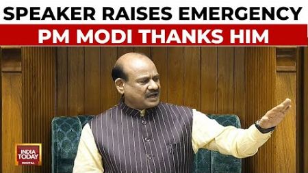 Emergency Faceoff Escalates | PM Modi Thanks Speaker Birla For Honouring Emergency Victims