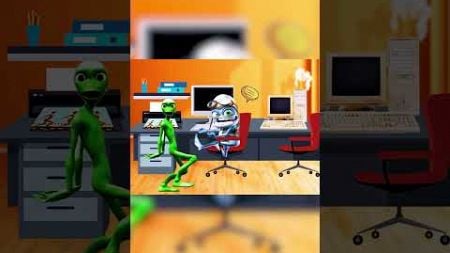 Dame Tu Cosita and Crazy Frog Animation — We Came to the Computer Club, but we Were Kicked out