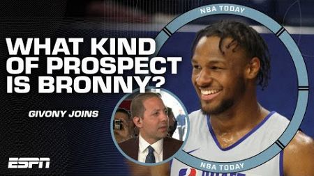 Bronny James is the prospect that NBA teams wanted to see! - Jonathan Givony | NBA Today