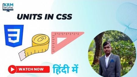 Mastering CSS Units: A Complete Guide for Web Designers || CSS Tutorials #youtube #webdevelopment