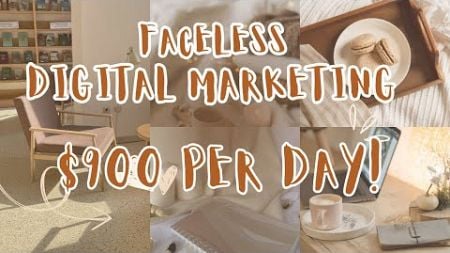 Launch a Faceless Digital Marketing Business in 2024 with 5 Simple Steps! (Beginner&#39;s Blueprint)
