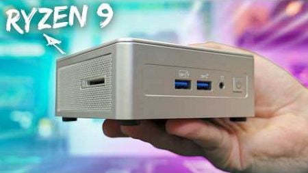 TINY &amp; POWERFUL Ryzen 9 Mini PC - Geekom AE7