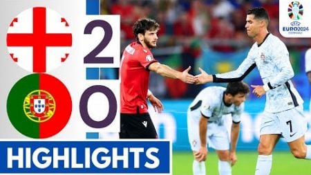 🔴Georgia vs Portugal (2-0) Extended HIGHLIGHTS || EURO 2024!