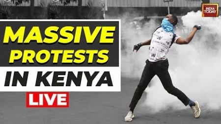 Kenya Protest LIVE: Protest In Kenya Against Finance Bill | Situation Tense In Kenya | LIVE News
