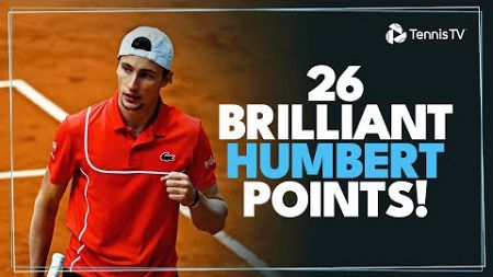 Humbert-Lievable 🔥 26 Brilliant Ugo Humbert Tennis Points!