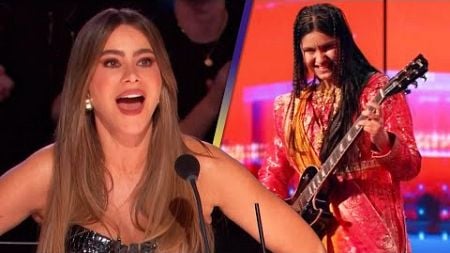AGT Judges STUNNED by 10-Year-Old&#39;s Heavy Metal Performance