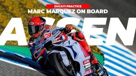 Marc Marquez Assen Practice On Board part 4 - Update MotoGP 2024 On Board