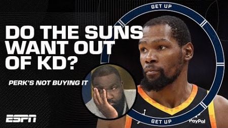 &#39;Trading KD is NOT the answer!&#39; - CJ McCollum &amp; Perk oppose Suns&#39; KD trade talks | Get Up