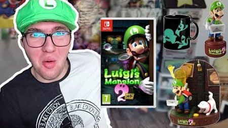 Unboxing Luigi&#39;s Mansion 2 HD collector – Pack &quot;Kit de survie en milieu hanté&quot; (feat Luigi)