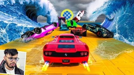 Cars Vs Cars 927.826% People Get Their Head Shaved After This Race in GTA 5!