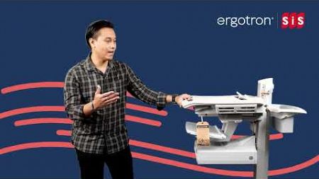 Ergotron แนะนำ Medical Cart รุ่น Style View Laptop Cart รถเข็นคอมพิวเตอร์ทางการแพทย์เคลื่อนที่