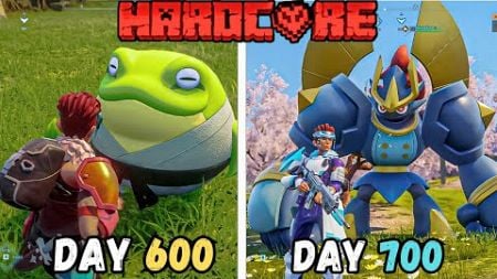 I Survived 700 Days In PALWORLD In HARDCORE MODE In HINDI Part -7