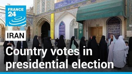 Iranians head to the polls to replace president killed in helicopter crash • FRANCE 24 English