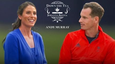 Andy Murray dishes over tea with fellow Brit Johanna Konta 🫖