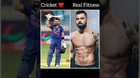Indian Cricket &amp; their real fitness Part 1 💪|| #shorts #yotubeshorts #bodybuilder #viratkohli