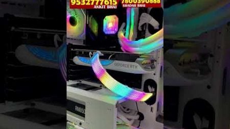 Full White 🤩🤩 Gaming &amp; Editing PC | Intel i9 | RTX 4070 Ti | 9532777615 | Mr Pc Wale