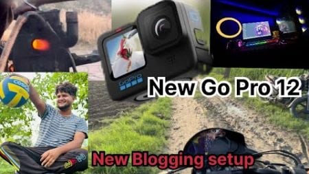 Finally a New GoPro 12// New blogging set up 🆙// Peter engine fired ☠️#explorejatt ￼
