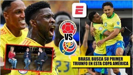 Costa Rica ANULÓ a Brasil y ahora le toca una Colombia, CANDIDATA en la Copa América | Exclusivos