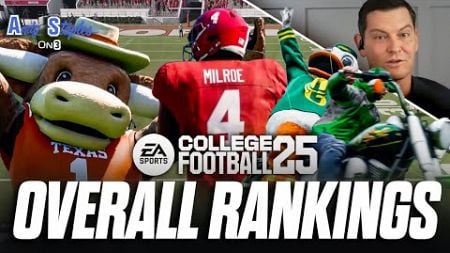 EA Sports College Football Top 25 | LSU, Clemson Crack Top 10 | Tennessee OMITTED | Georgia at #1