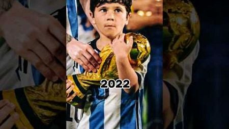 Mateo Messi Evolution over the years 💫⚽ #shorts #football #messi