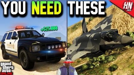 10 Vehicles EVERYONE Should OWN In GTA Online!