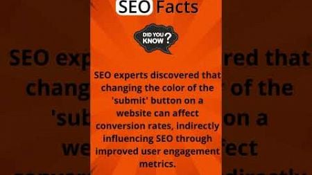 🤯 SEO Fact #67 : SEO experts discovered that ...