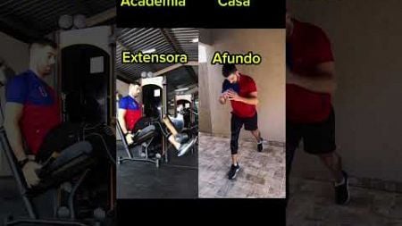 Academia ou Casa? #fitness #gym #shorts