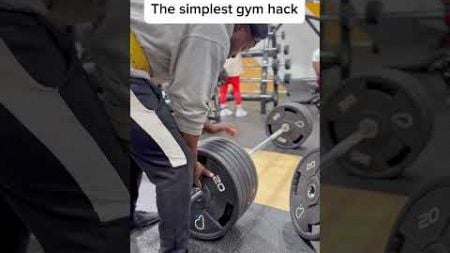 This is the simplest gym hack #gym #gymhacks #fitness #ytshorts