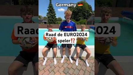 Raad De EURO2024 Speler Of Zwem😂 #voetbal #shorts