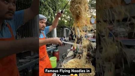 Famous Flying Noodles in Kanpur😍😋|| Indian Street Food