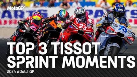Top 3 #TissotSprint Moments! 🌷 | 2024 #DutchGP