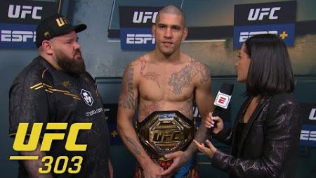 Alex Pereira recaps UFC 303 win vs. Jiri Prochazka | ESPN MMA