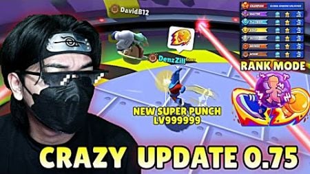 NEW CRAZY UPDATE STUMBLE GUYS VERSION 0.75 😱 NEW MODE RANKED AND NEW ABILITIES REVAMP EMOTE LV999999